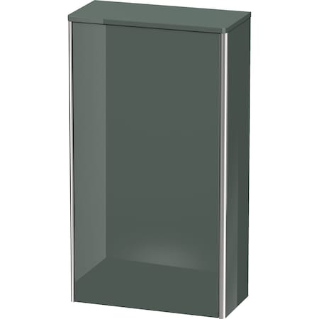 Xsquare Semi-Tall Cabinet Dolomiti Gray High Gloss